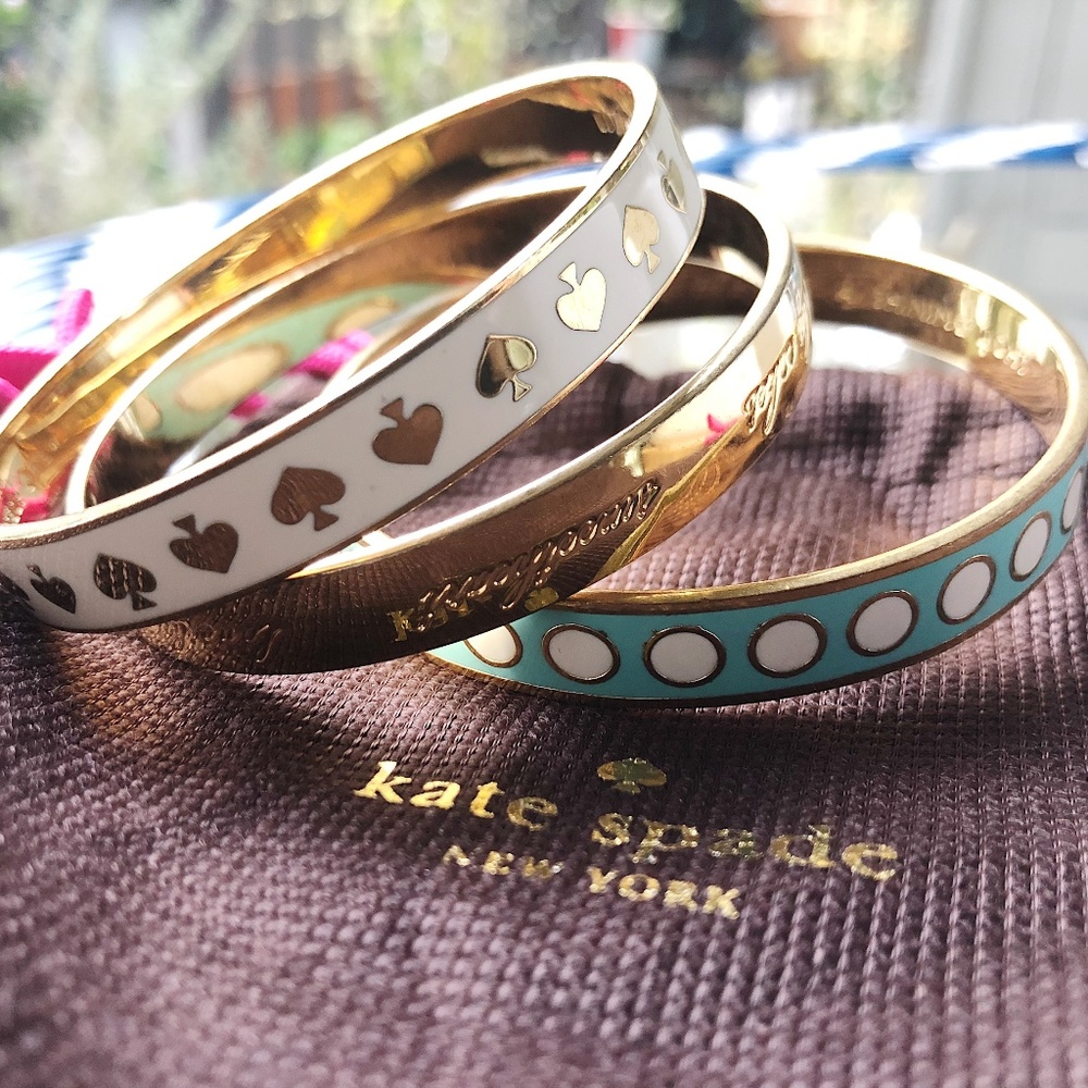 Kate Spade Bracelets - Set of 3, plus bonus 2 brac